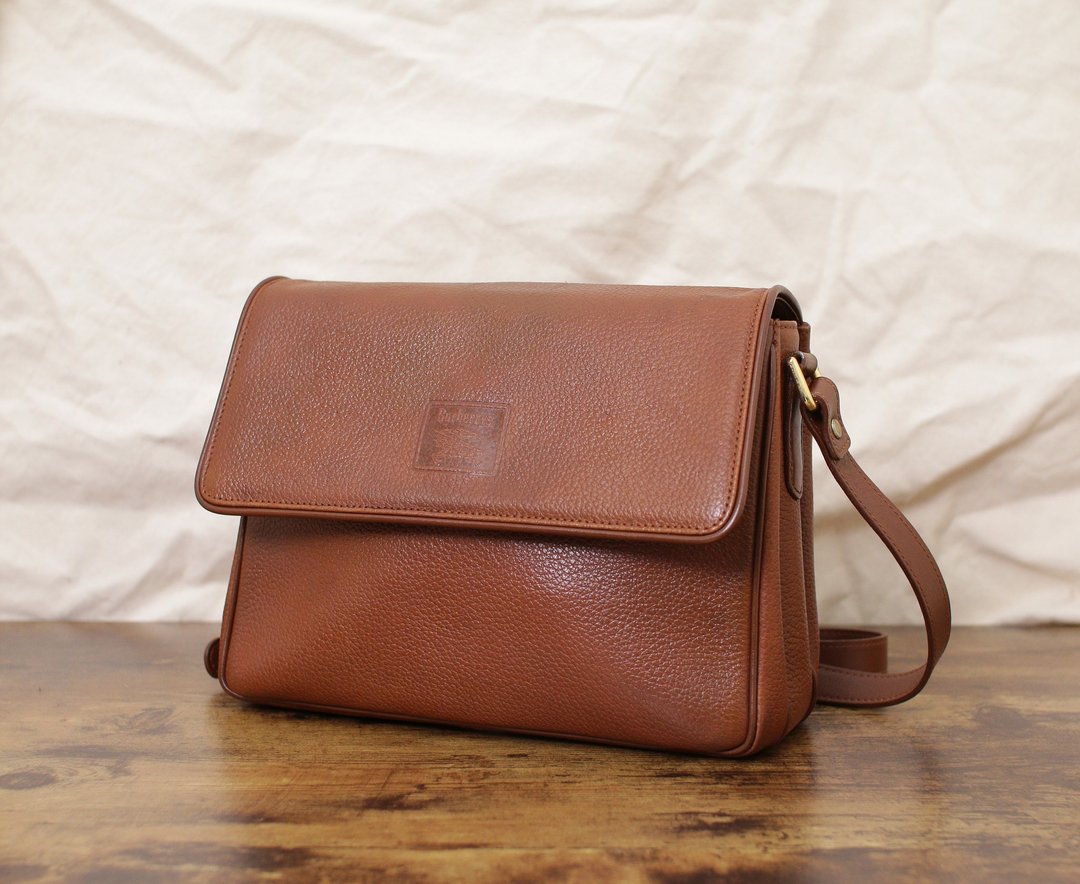 Back to Green:: 经典复古Burberry bg-06 vintage bag - 侧背包/斜挎包 - 真皮 