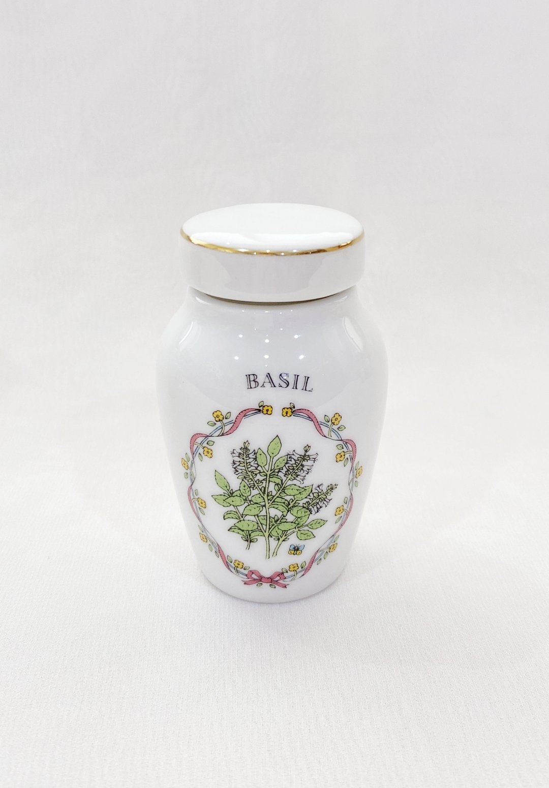 【好日恋物】 英国vintage jager blau 精美香料罐瓷器厨房小物BA - 收纳用品 - 瓷 白色