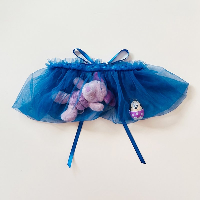 CLARECHEN tutu bag_澎澎纱裙包_水蓝色_儿童尺寸_新品 - 童装裙 - 聚酯纤维 
