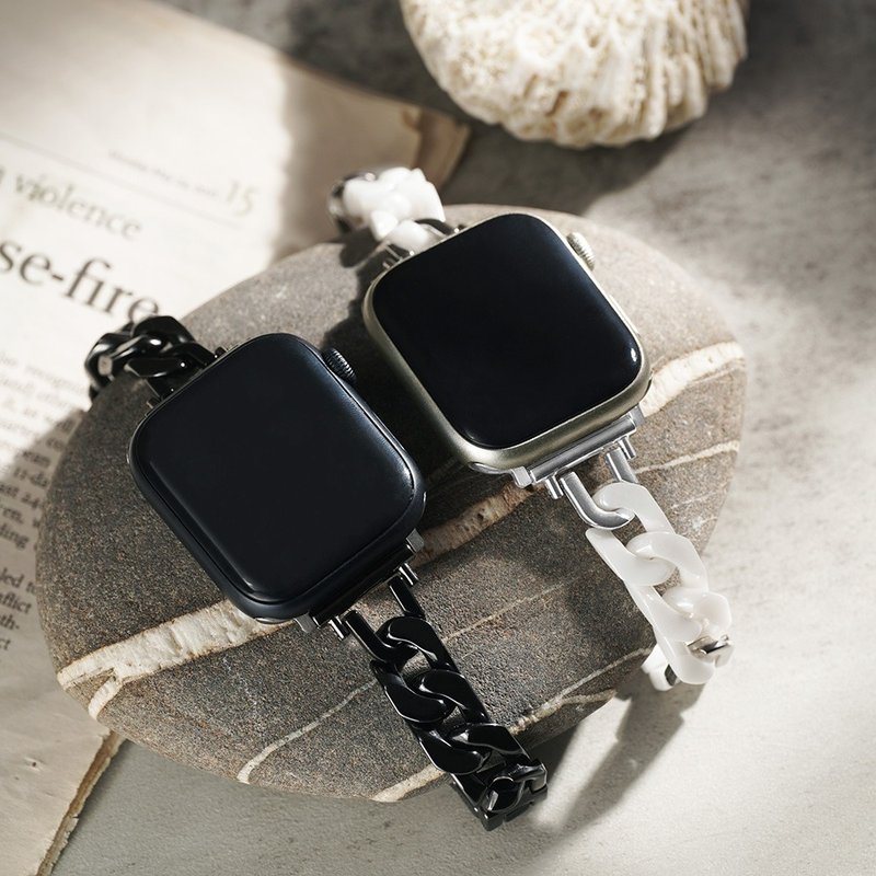 Apple watch - 质感陶瓷拼接单链 - 表带 - 其他金属 