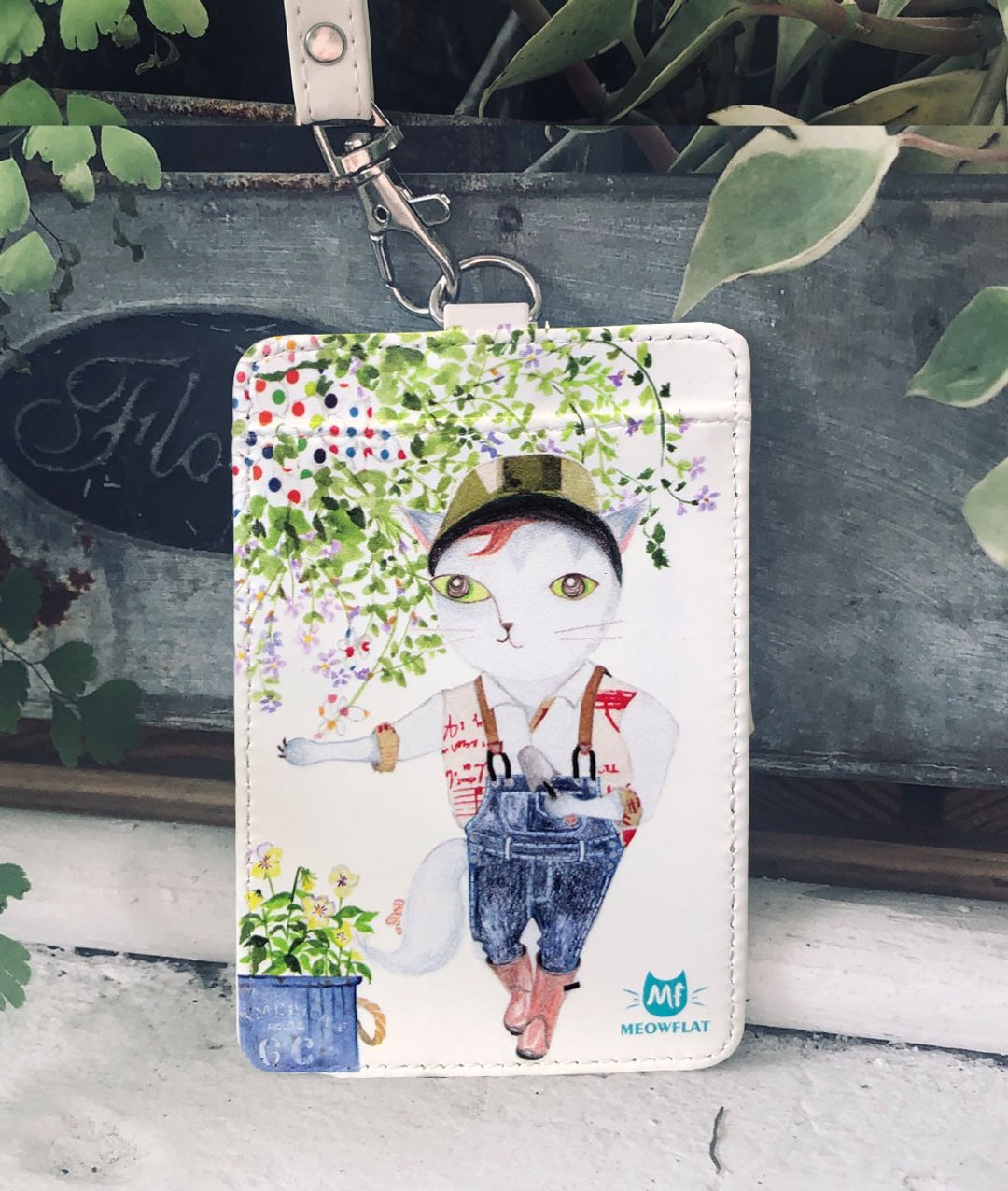 识别证套/悠游卡套/证件套/票卡夹|喵插画款 - 证件套/卡套 - 人造皮革 