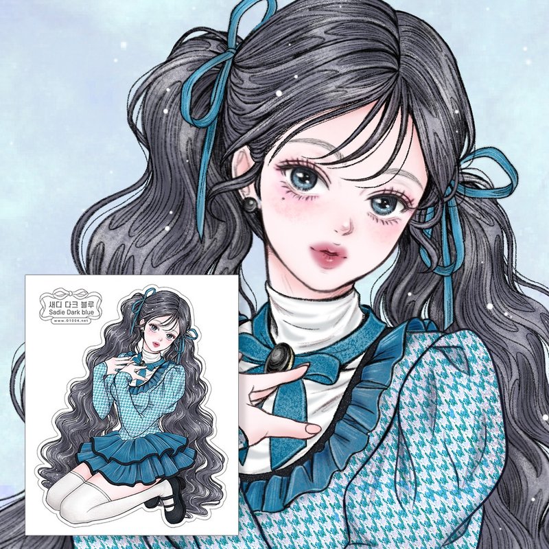 Sadie Sticker - 贴纸 - 纸 