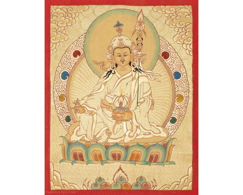 生动活泼的莲花生大师唐卡画 - 墙贴/壁贴 - 其他材质 多色