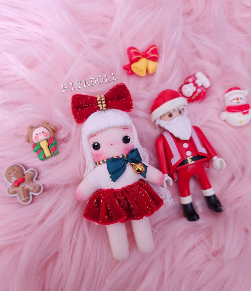 hiyadoll jjokkomi noel - 编织/刺绣/羊毛毡/裁缝 - 其他材质 红色