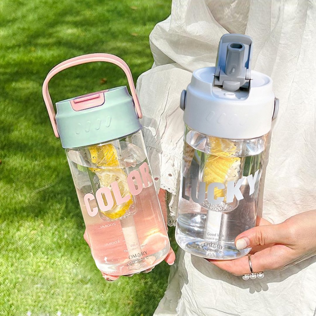 【OMORY】可提轻量吸管瓶750ML - 水瓶/水壶 - 其他材质 