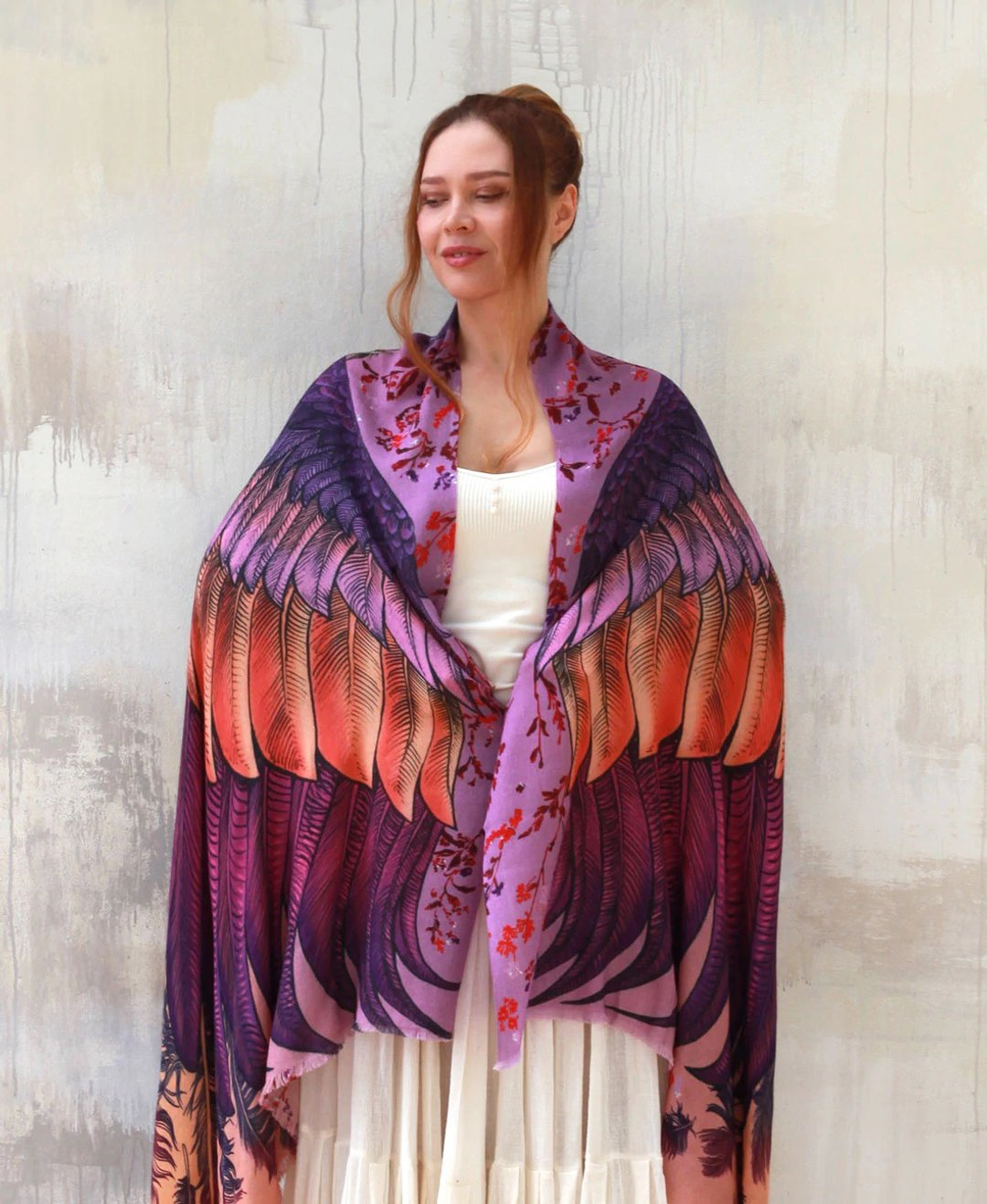 BLUSH CHIC SHAWL - 丝巾 - 棉．麻 