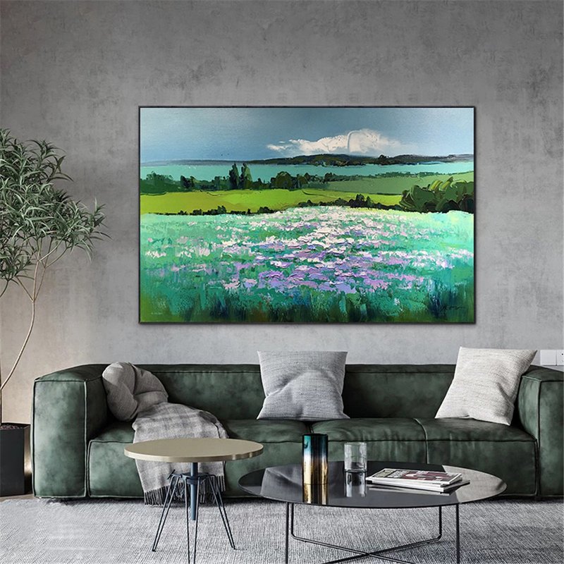 绿野仙踪 手绘油画/抽象/原创商品/装饰画/挂画/客厅/走廊/背景画 - 海报/装饰画/版画 - 亚麻 多色