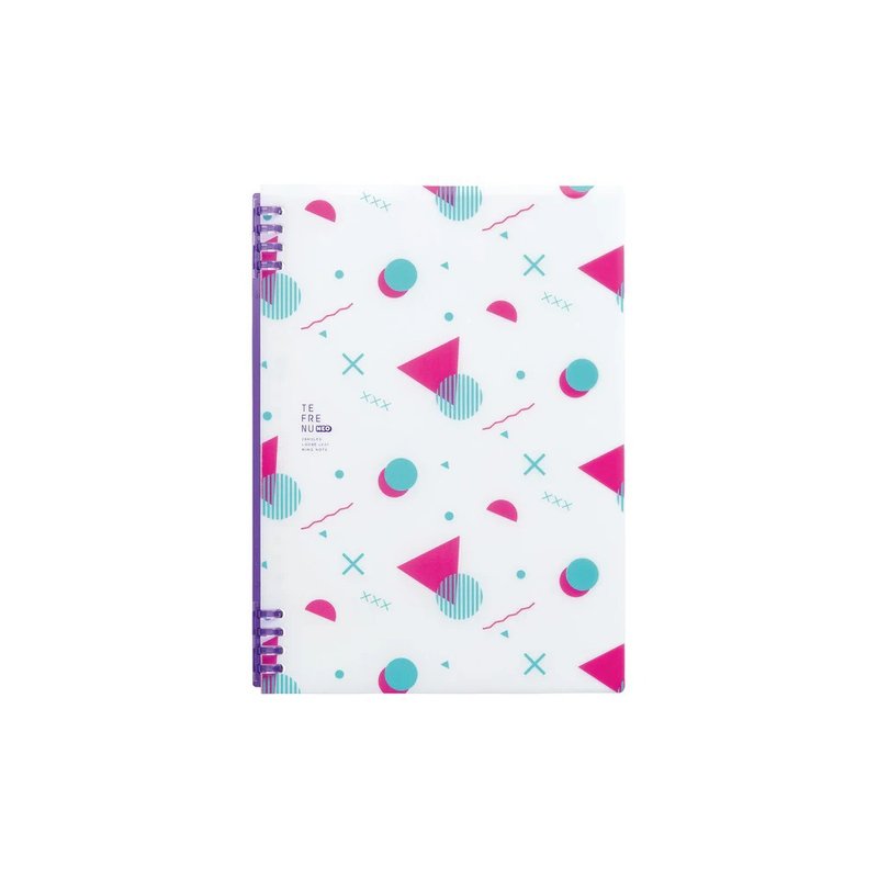【KING JIM】TEFRENU Neo 线圈笔记本 B5 白色 - 笔记本/手帐 - 纸 白色
