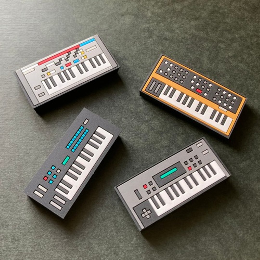 Magnet synth rubber magnet 4 types assorted 4 piece set - 其他 - 橡胶 