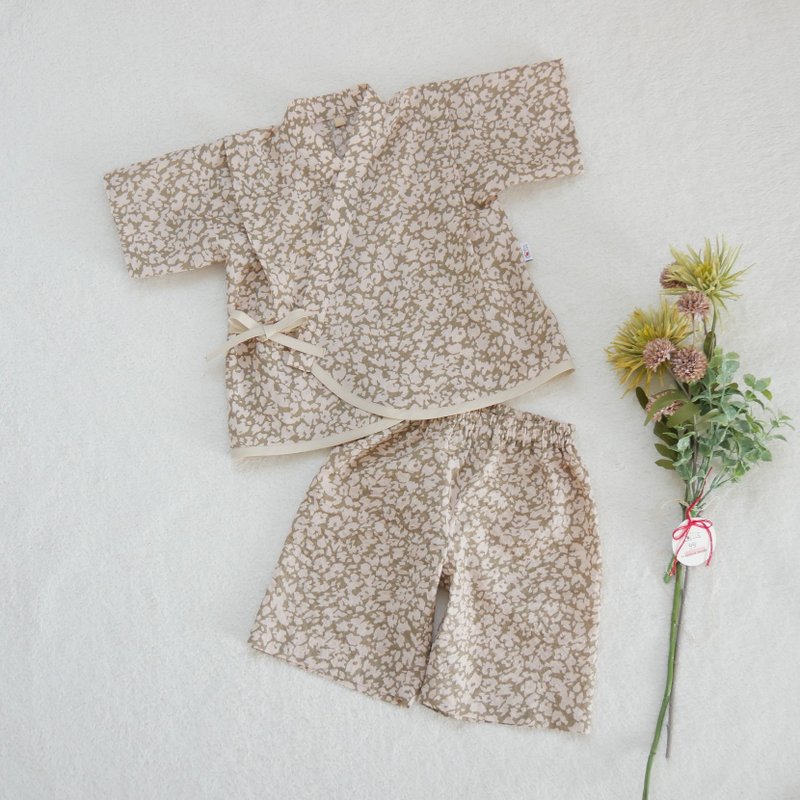 金贝几何印花 - 童装上衣 - 棉．麻 多色