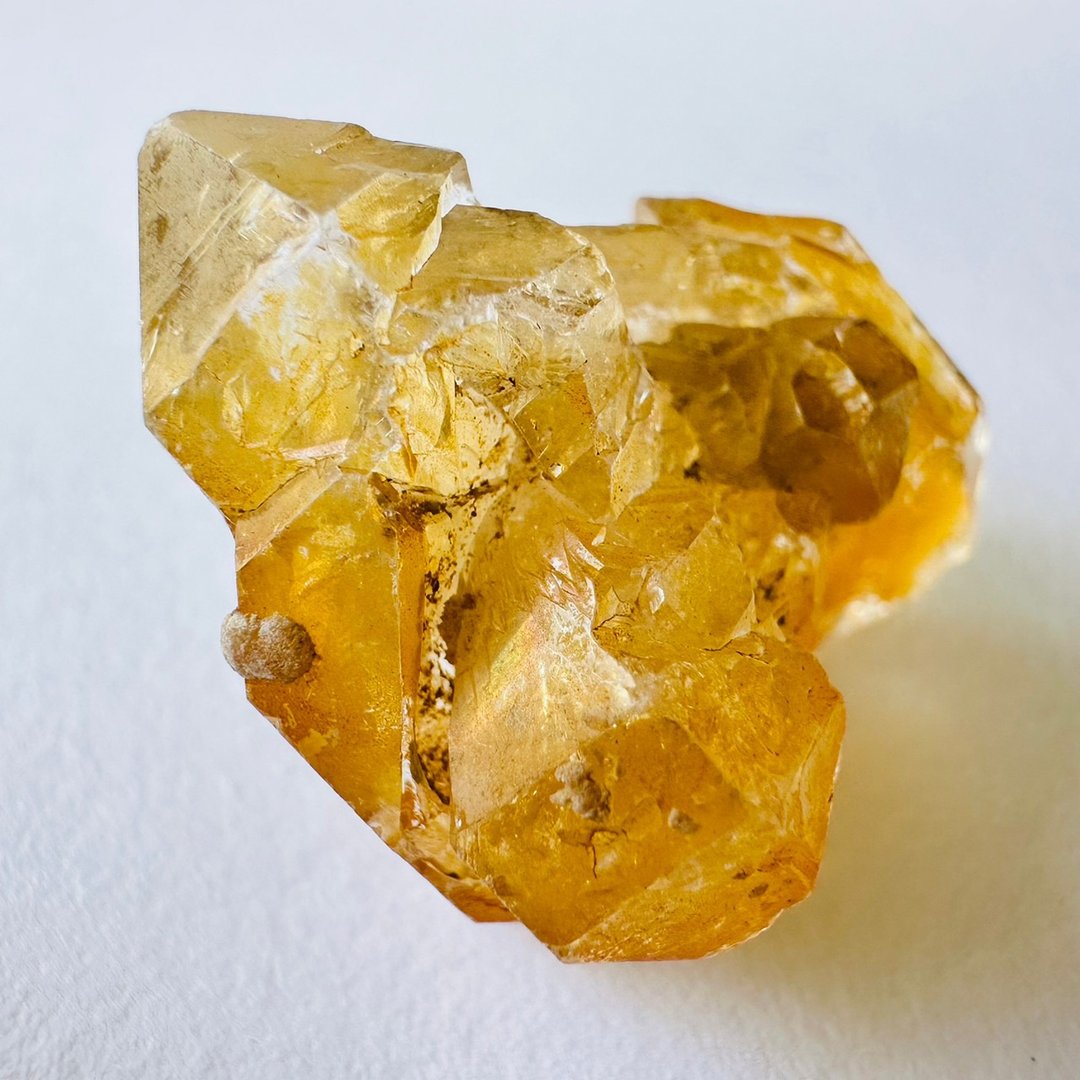 巴基斯坦黄泥骸骨水晶 银13开窗骨干水晶 原石原矿标 磁场脉轮 - 摆饰 - 其他材质 金色