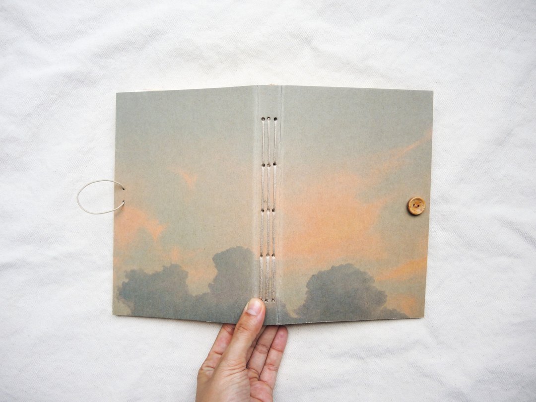 Bittersweet Notebook / Size: A5 (~ 13 x 20 CM). - 笔记本/手帐 - 纸 金色