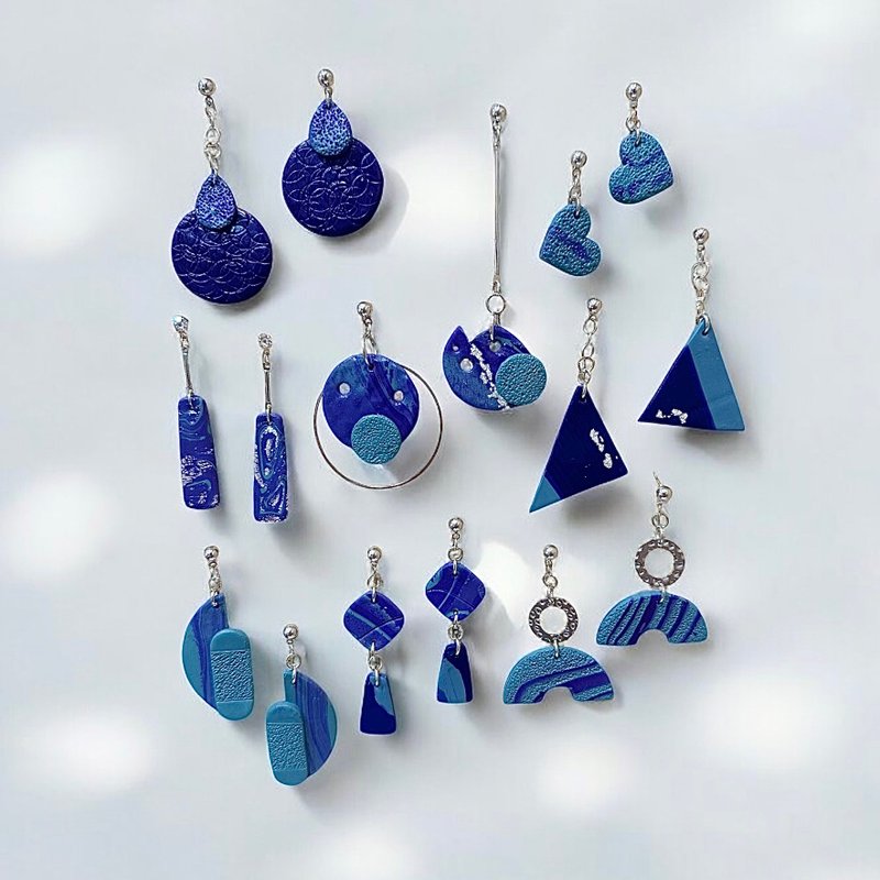 No7 罗曼紫系列 - 耳环/耳夹 - 其他材质 紫色