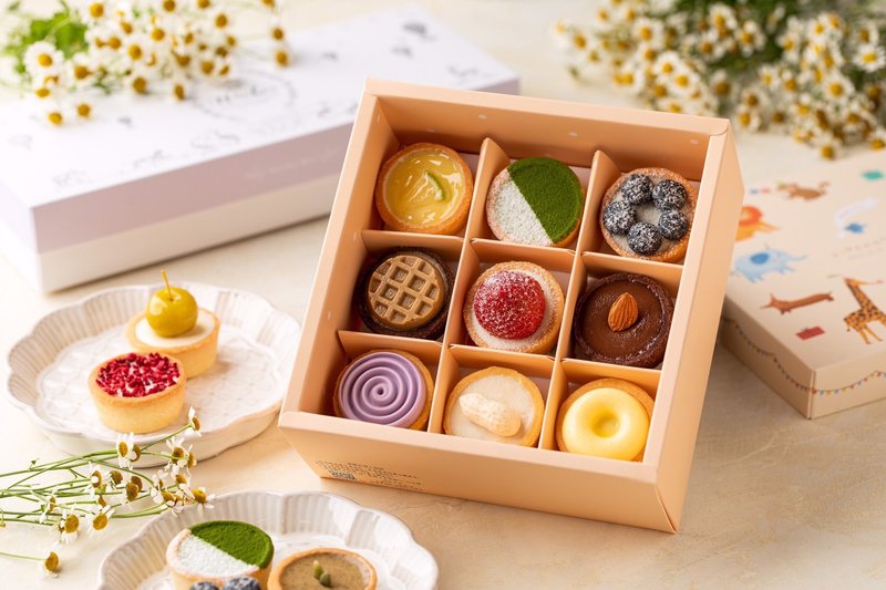 热销综合小塔-法式九宫格综合小塔 - 蛋糕/甜点 - 新鲜食材 