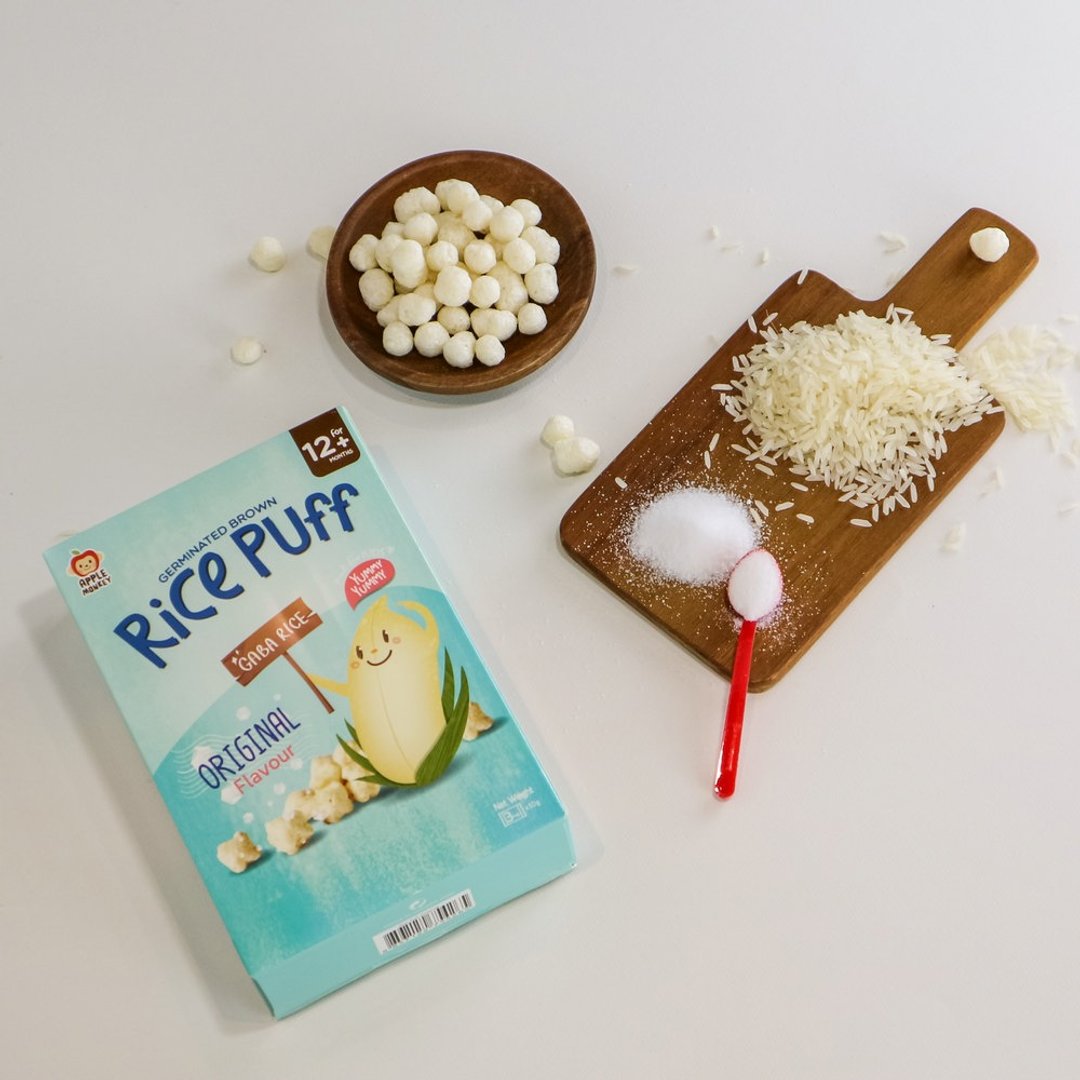 泰国【Apple Monkey】爱啵宝宝 发芽糙米 小米香 原味(30g) - 玩具/玩偶 - 其他材质 