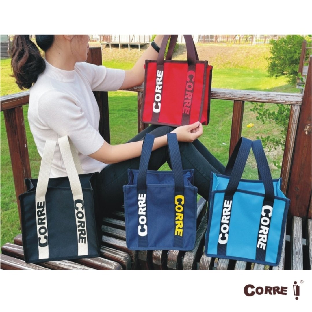 CORREANKO1036多功能轻便收纳袋 蓝色/黑色/红色/土耳其蓝 - 手提包/手提袋 - 尼龙 蓝色