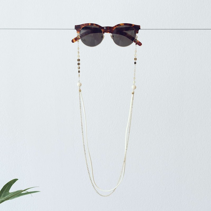 Sunglasses chain Gold Pop Stars - 眼镜/眼镜框 - 石头 多色