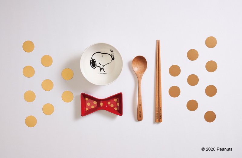 【Snoopy联名】Peanuts _ 独享礼盒 - 碗 - 瓷 
