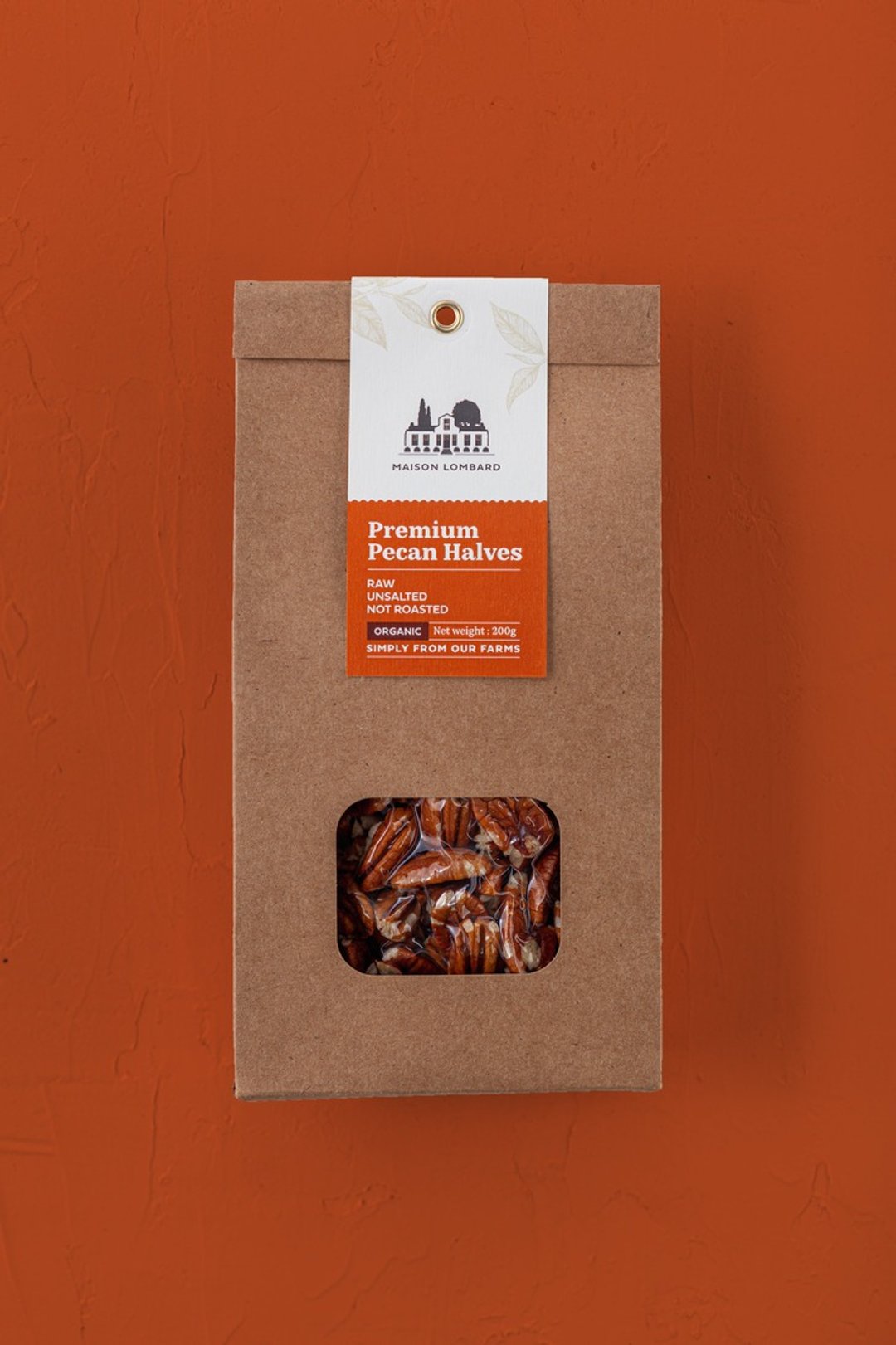 Organic Pecan Halves - 坚果 - 环保材料 