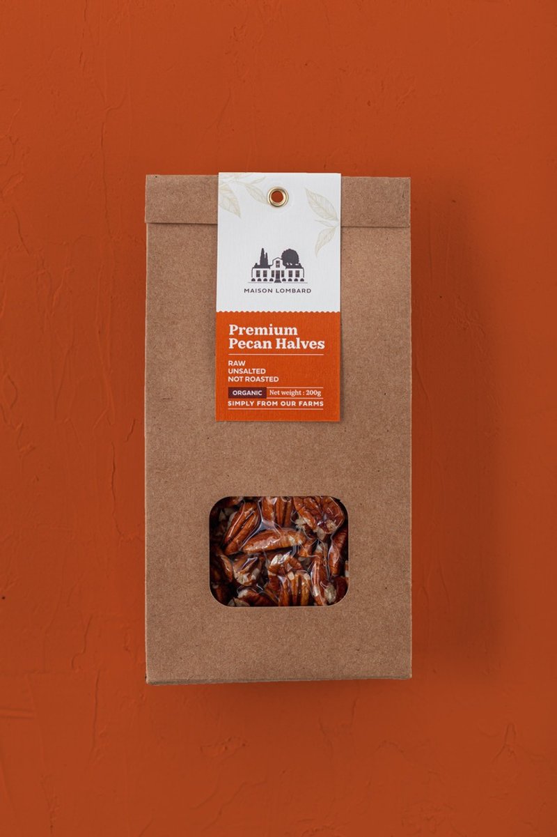 Organic Pecan Halves - 坚果 - 环保材料 