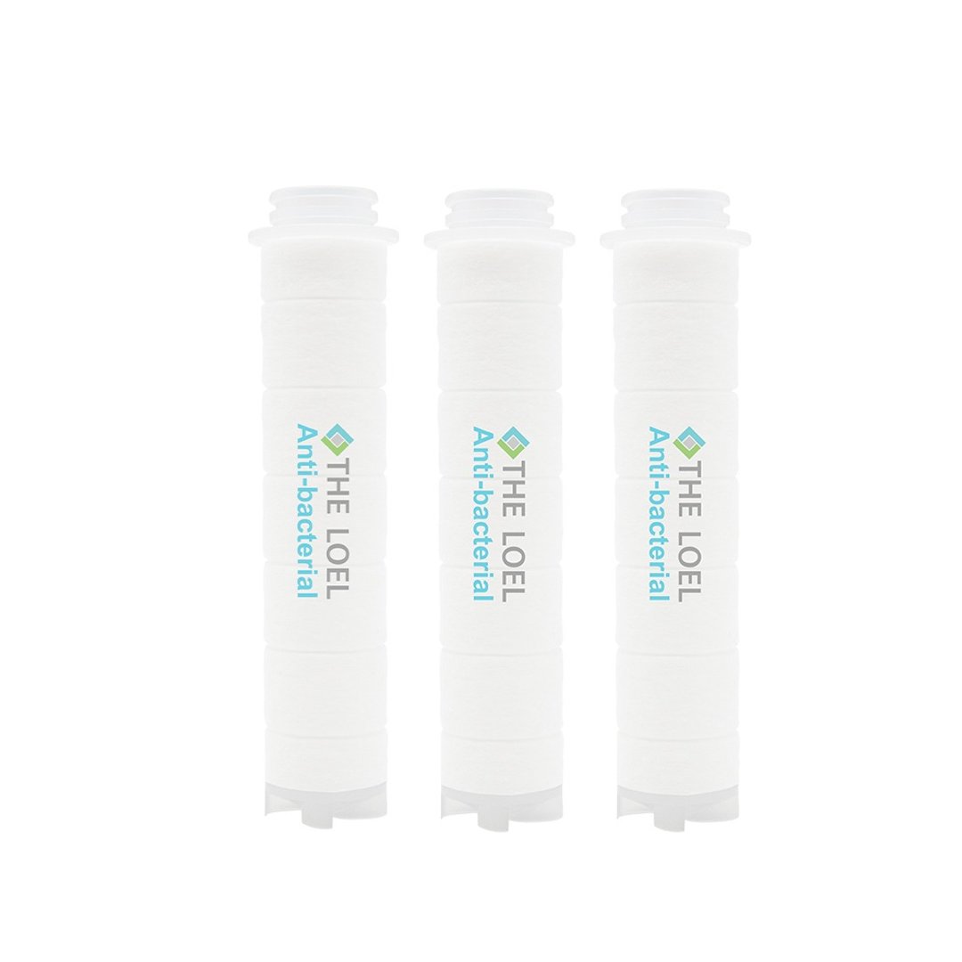 THE LOEL 抗菌(无维他命C)莲蓬头滤芯3入装 - 卫浴用品 - 其他材质 白色