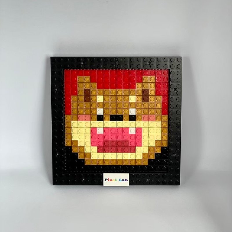 【拼图 礼物】过年、宠物系列 16X16 DIY套装-柴犬 - 摆饰 - 塑料 白色