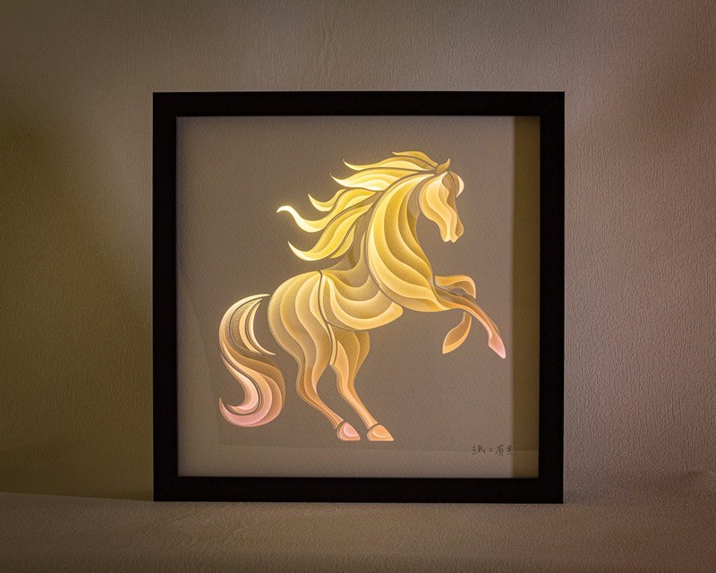 【马 晨曦】立体纸雕气氛灯 / 破晓之前，总有一道光为你预备 - 灯具/灯饰 - 纸 多色