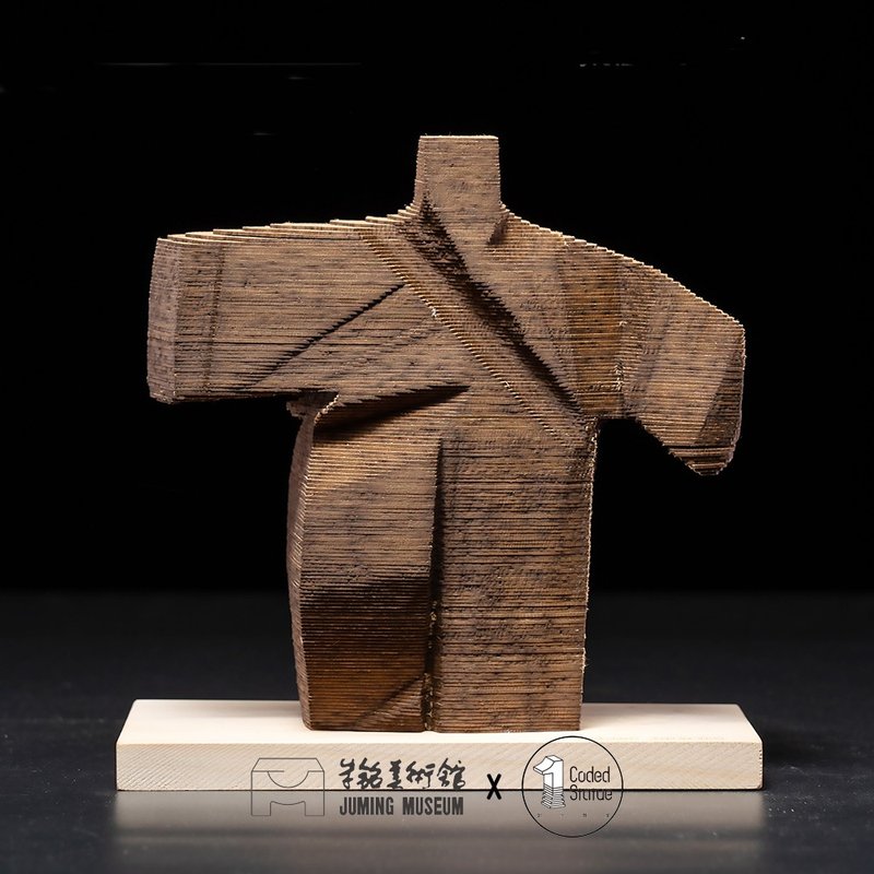【Code Statue】太极叠叠乐立体拼图 十字手 朱铭美术馆联名款 - 木工/竹艺/纸艺 - 纸 