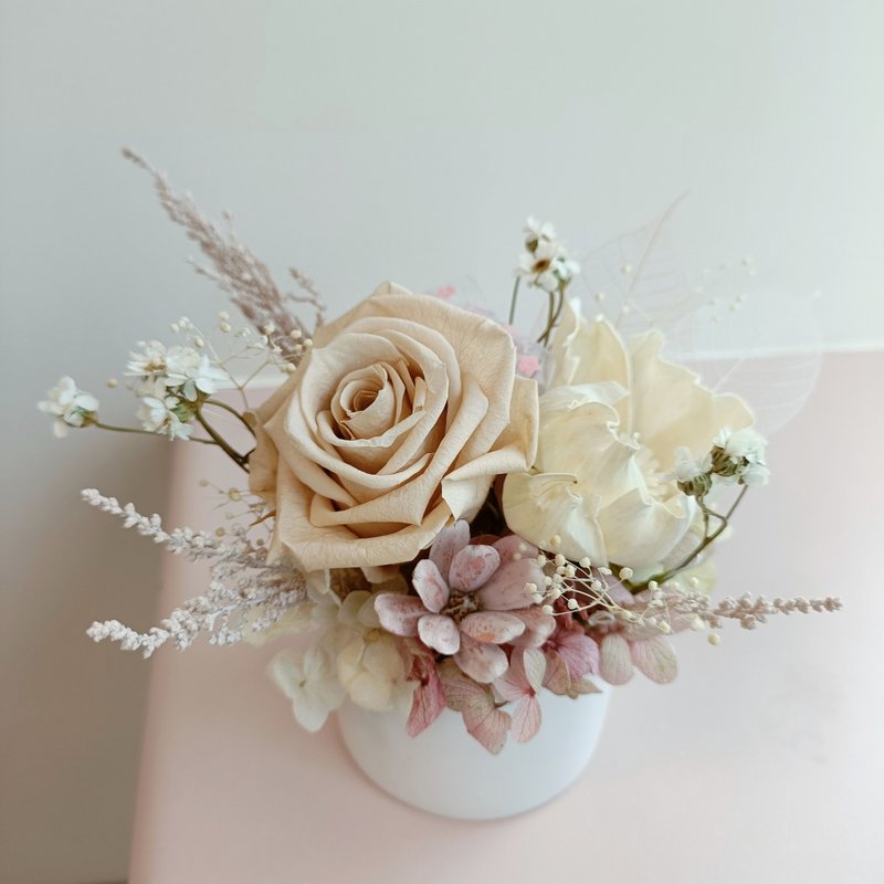 内湖 情人节手作双人方案 永生玫瑰桌花体验企业课程大学生文化币 - 植栽 - 植物．花 