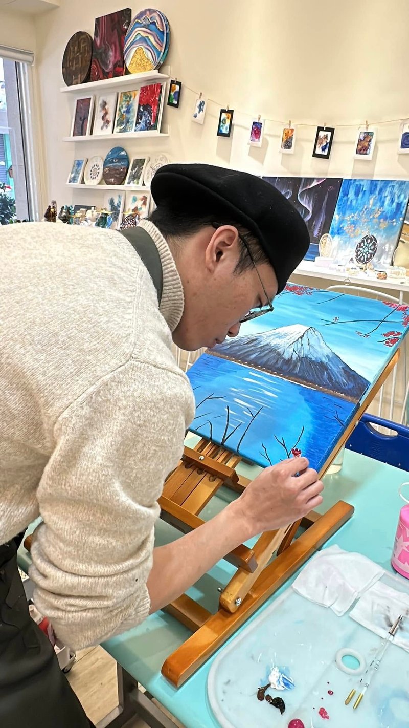 自由绘画  长方形画布  40cm ✕ 30cm  可使用文化币 定金 - 插画/绘画/写字 - 颜料 