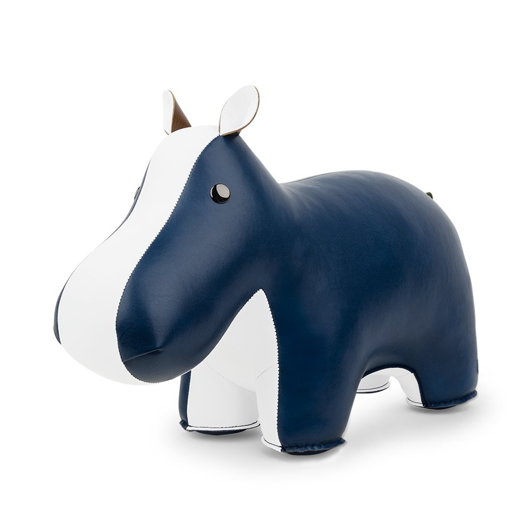 【门挡】河马 Hippo 皮革动物摆饰 | 入厝礼物 生日礼物  送礼 - 摆饰 - 人造皮革 多色