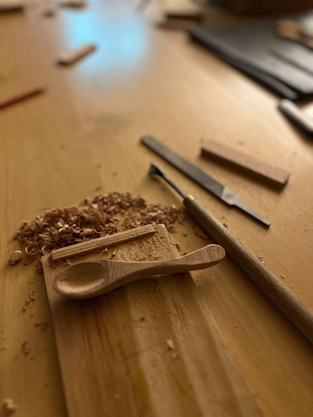 【体验】木茶匙制作课程 - 木工/竹艺 - 木头 