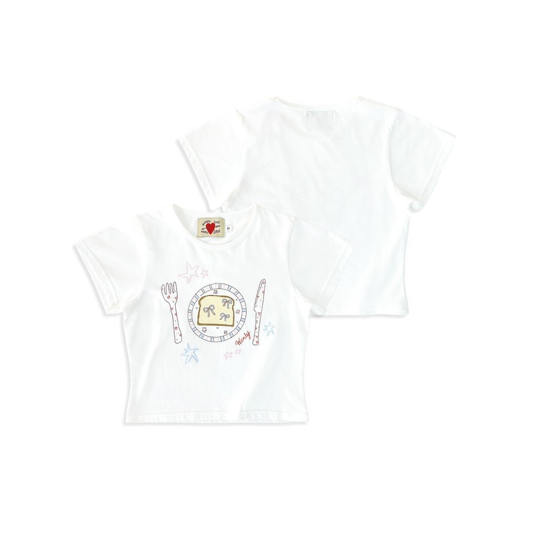 WENDYLOVE | Wendy Bruch Baby Tee 超可爱婴儿风短版上衣 - 女装 T 恤 - 其他材质 