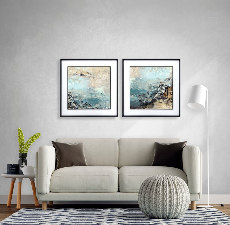 水映 | a | 艺术微喷 | 挂画 | 特色装裱 - 海报/装饰画/版画 - 木头 