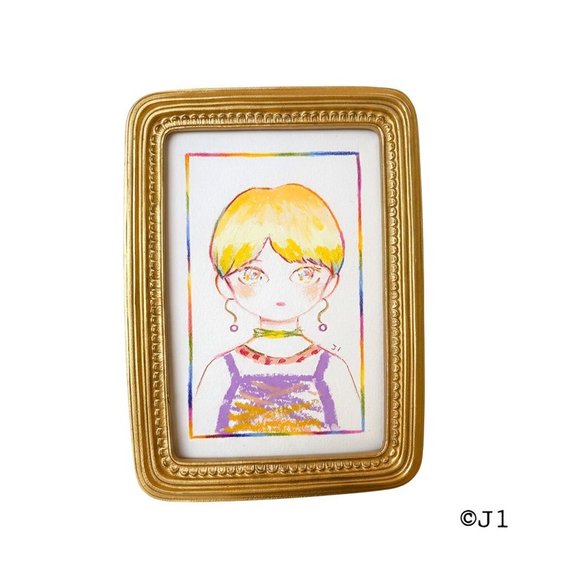 定制手绘似颜绘 / 原作插画 A6&A5  / 不含框 / 纪念推荐 - 订制画像 - 纸 