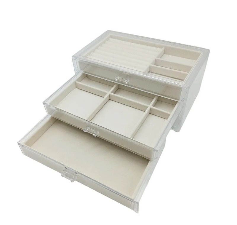 透明首饰盒 - 收纳用品 - 其他材质 透明