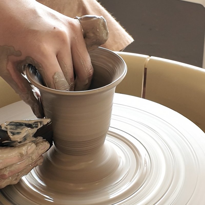 手拉坏 陶艺体验 下单前请先私讯 确认上课时间 - 陶艺 - 陶 