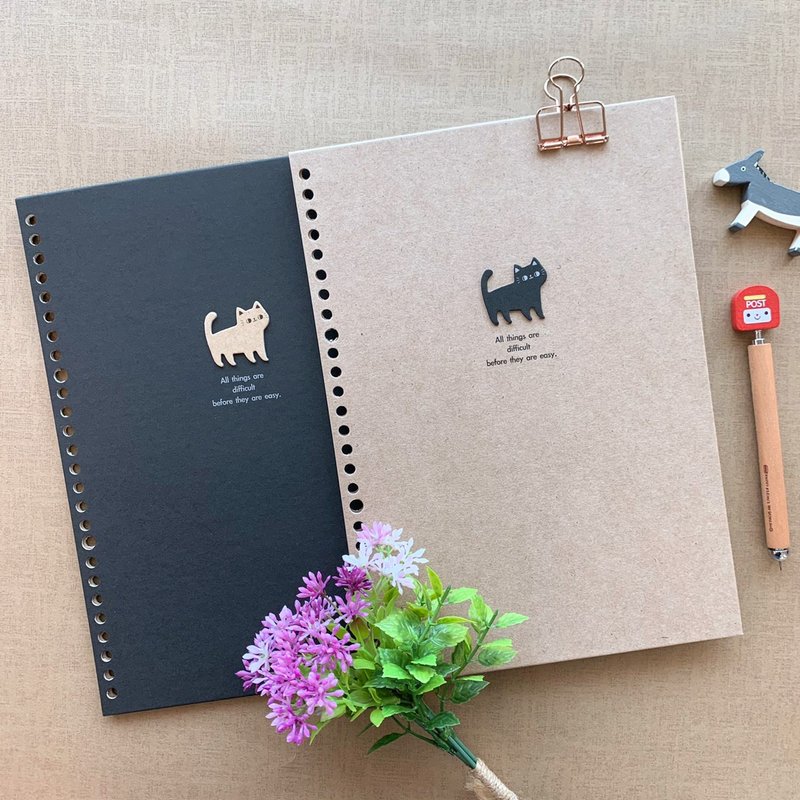 O-Cat 斩形猫 DIY封面 (26孔)。JFN-150 - 文件夹/资料夹 - 纸 