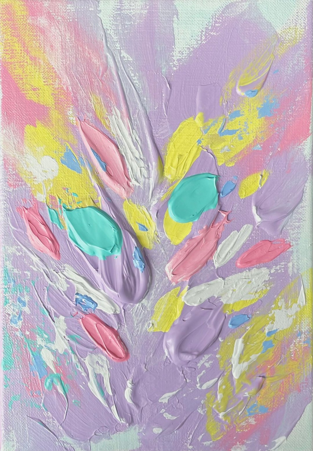 【花蕊_鸢】原作/厚涂/可以摸/疗愈的室内展示品/无框画 - 订制画像 - 压克力 多色