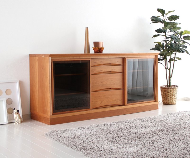 旭川家具 EARLY TIMES DOLCE 边柜 - 衣柜/鞋柜 - 木头 