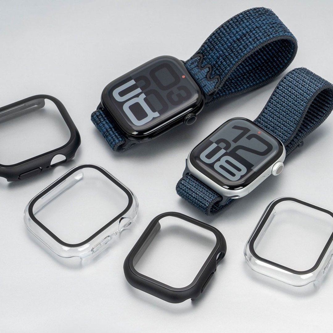 Apple Watch10系列保护套 苹果手表46mm保护套 壳膜一体 防滑防摔 - 其他 - 其他材质 多色