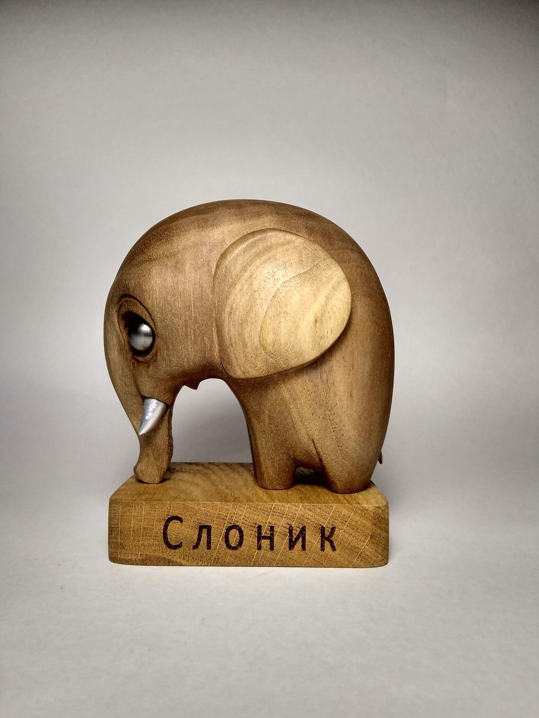 Elephant - 玩偶/公仔 - 木头 