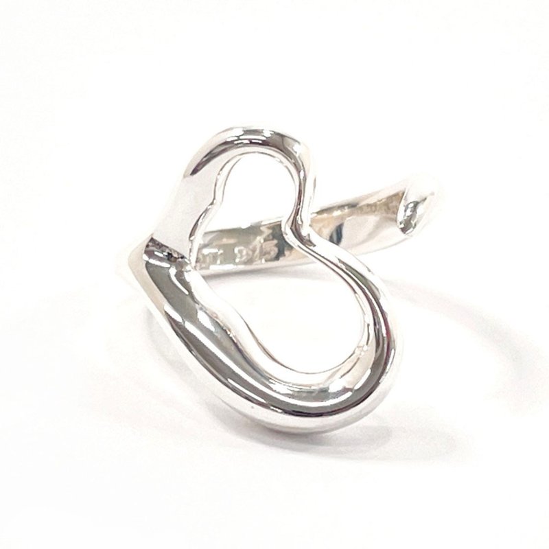 [日本直邮，二手，状况良好] Tiffany & Co. 9 号戒指，Open Heart，Elsa Peretti - 戒指 - 纯银 银色