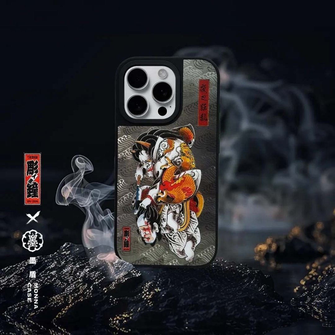 【IC 联名磁吸】夜叉狂乱 - 手机壳/手机套 - 塑料 