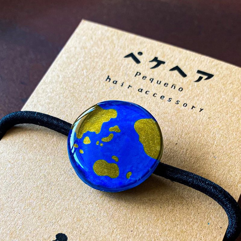 THE EARTH Hair Rubber - 发饰 - 塑料 蓝色