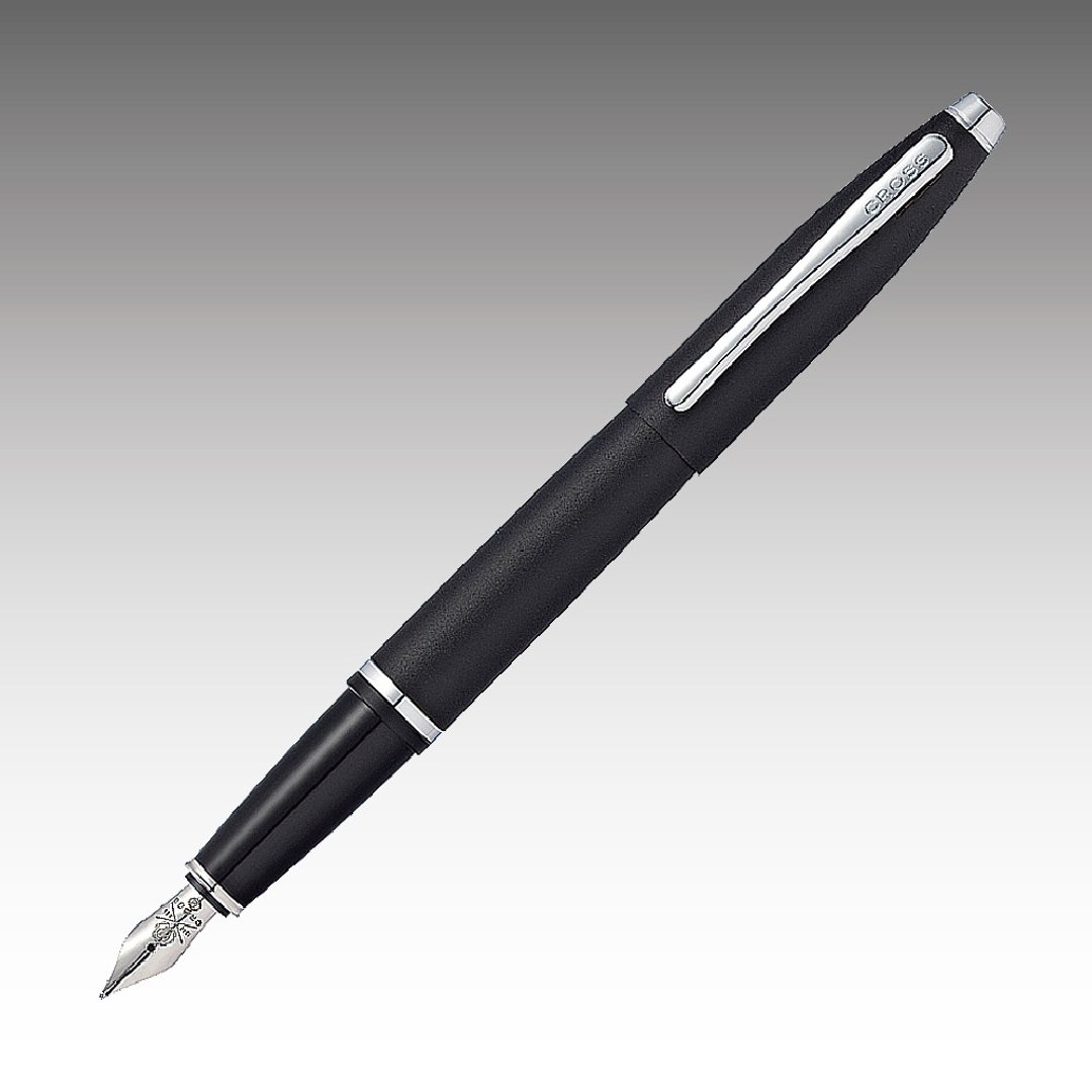 CROSS凯乐系列锻黑钢笔免费刻字  (原厂正货) - 钢笔 - 其他金属 黑色