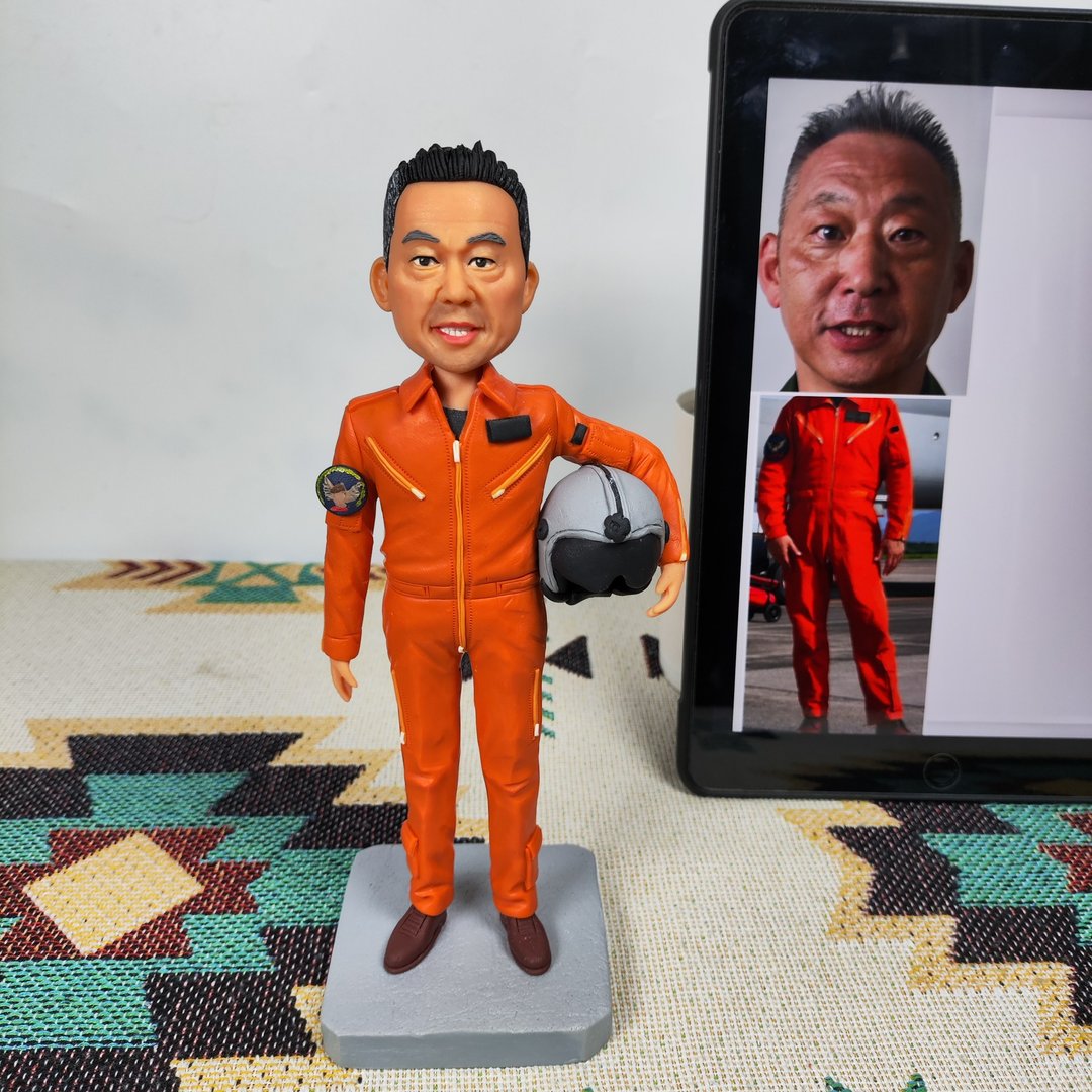 客制化人物公仔 人偶 3D人像画 似颜绘 肖像 定制 生日 纪念 礼物 - 玩偶/公仔 - 粘土 多色