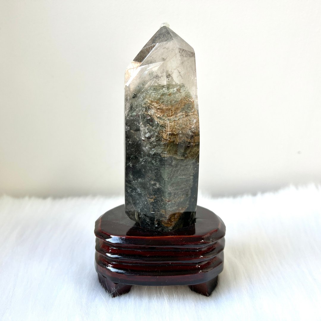 绿幽灵柱 | 水晶 | 水晶柱 | 水晶摆件 - 摆饰 - 水晶 绿色