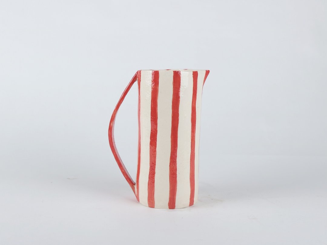 /野餐心情/ 手捏陶瓷壶 - 茶具/茶杯 - 陶 多色