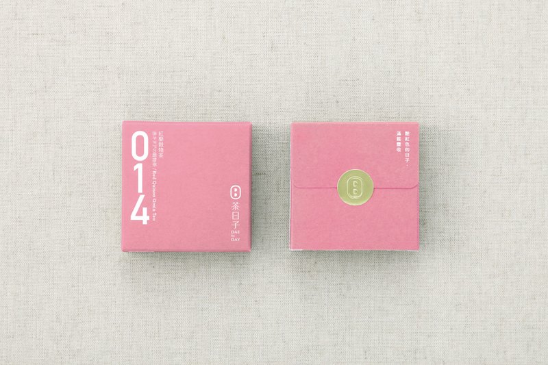 【茶包】 Dae 014 | 红藜谷物茶 一日正好 随身盒 (茶包2入/盒) - 茶 - 新鲜食材 粉红色